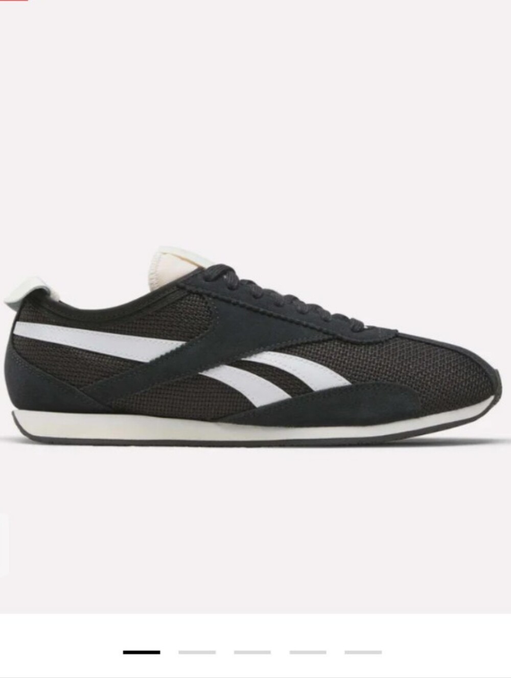 Reebok Men's Navy and White Classic Low-Top Sneakers